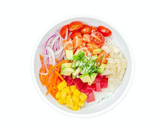 Order 2 Protein Poke Bowl food online from Bento Asian Kitchen + Sushi - Southside store, Jacksonville on bringmethat.com
