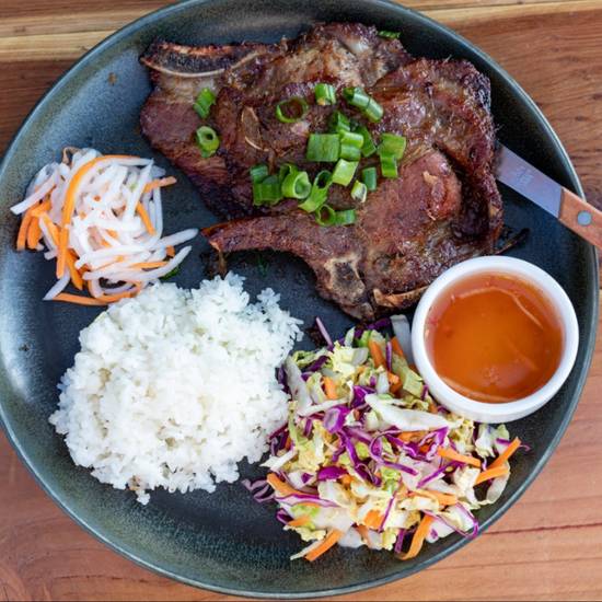 Order Pork Chops food online from Gingergrass store, Los Angeles on bringmethat.com