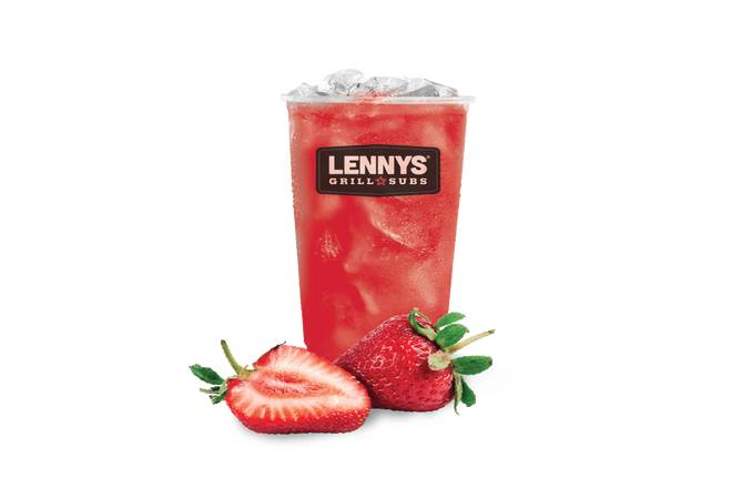 Order Strawberry Lemonade food online from Lenny Sub Shop store, Cape Coral on bringmethat.com