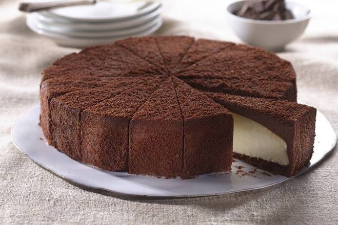 Order Chocolate Ganache Cheesecake Slice  (Organic) food online from Lb Cake Stop store, Baldwin Park on bringmethat.com