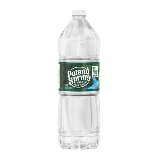 Order Poland Spring 100% Natural Spring Water Plastic Bottle, 33.8 OZ food online from Cvs store, WAKEFIELD on bringmethat.com