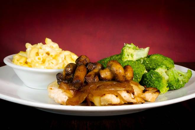 Order Smothered Chicken food online from Aspen Creek Grill store, Noblesville on bringmethat.com