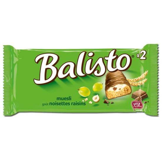 Balisto raisin noisette 2x18,5 gr