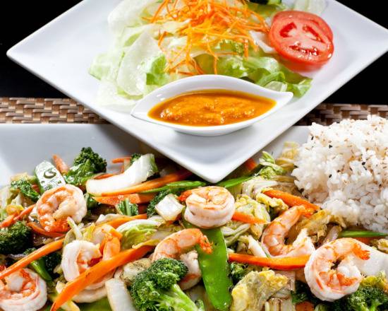 Order Shrimp Itame food online from Akashi Japanese Restaurant store, Miami on bringmethat.com