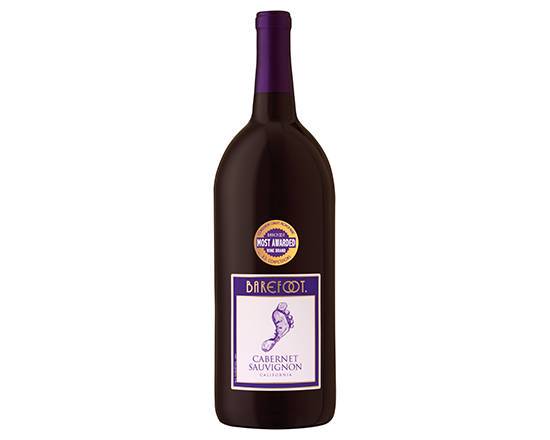 Order Barefoot Cellars Cabernet Sauvignon, 1.5L red wine (13.5% ABV) food online from Star Liquor Pavilion store, Riverview on bringmethat.com