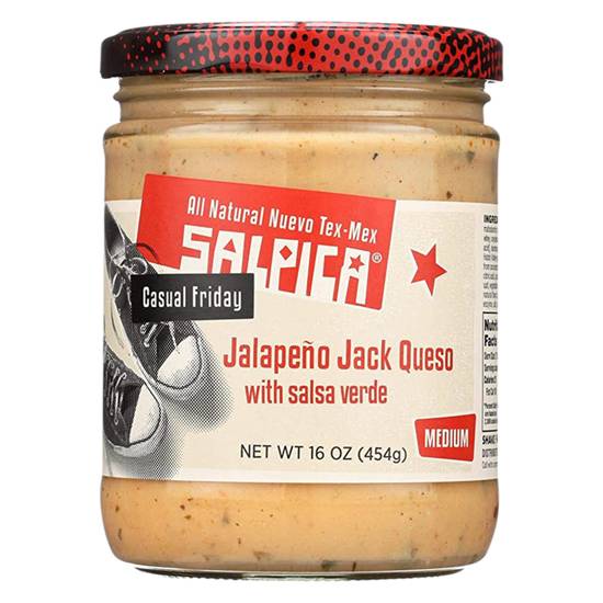 Order Frontera Foods Jalapeno Con Queso Salsa 16oz food online from Everyday Needs by Gopuff store, Santa Rosa on bringmethat.com