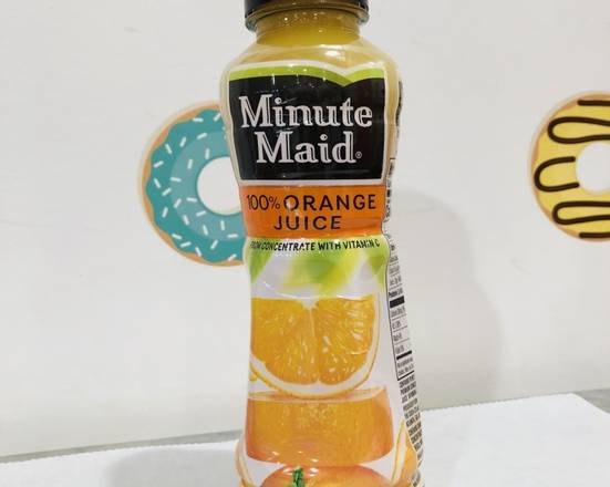 Order Minute Maid 100% Orange Juice  food online from Donut Tacos Palace store, Austin on bringmethat.com
