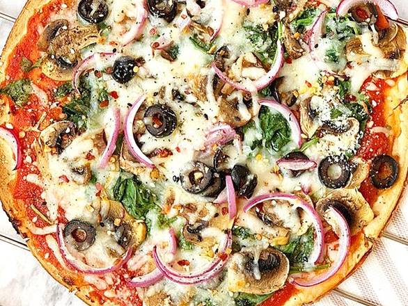 Order Veggie Pizza - Cauliflower 10" food online from Amore Pizzeria store, Clearwater on bringmethat.com