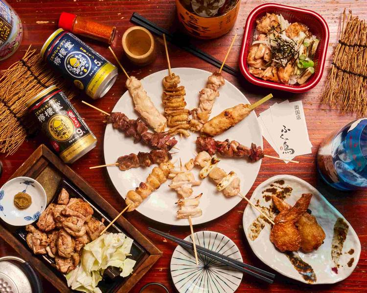 焼き鳥 ふくの鳥 両国店 yakitori fukunotoriryougokutenの出前・宅配・テイクアウトメニュー ウーバーイーツ