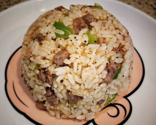 Order R4. Beef Fried Rice 牛炒饭 food online from Chopsticks Cuisine store, Seattle on bringmethat.com