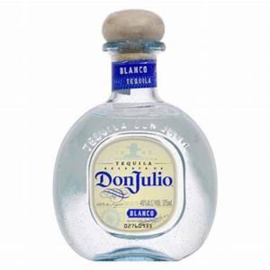 Order DON JULIO BLANCO TEQUILA 375ML food online from Rocky Liquor store, Claremont on bringmethat.com
