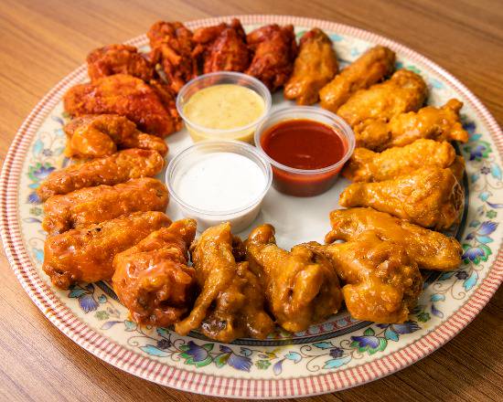 Order 75 Party Wings Only food online from Jr's Fish & Chicken - Riverdale store, Memphis on bringmethat.com