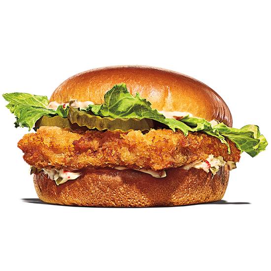 Order Big Fish Sandwich food online from Burger King store, Pensacola on bringmethat.com