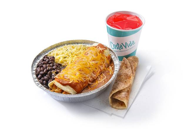 Order Kids Enchiladas food online from Costa Vida store, Saint George on bringmethat.com