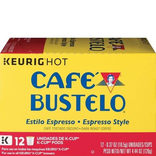 Order Cafe Bustelo Espresso K-Cup Pods, 12CT food online from Cvs store, WESTON on bringmethat.com