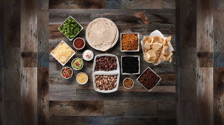 Order Tailgate Fajita Pack food online from Izzo's Illegal Burrito store, Baton Rouge on bringmethat.com