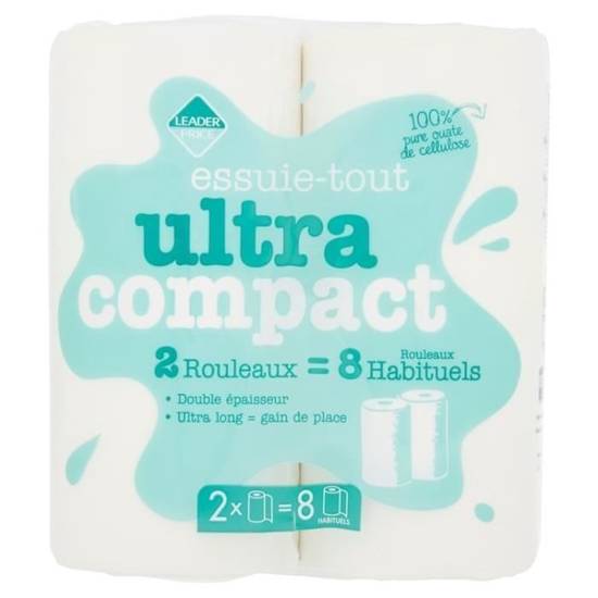 Essuie tout compact x2