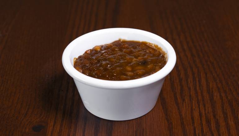 Order House Made BBQ Baked Beans food online from Smokey Bones store, Colonie on bringmethat.com