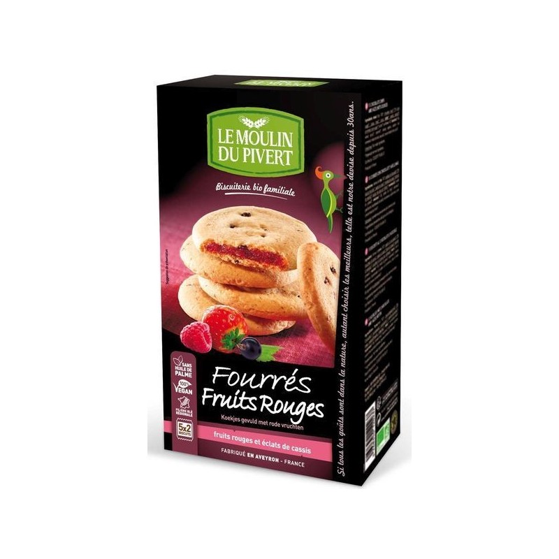 Fourrés Frvits rouge bio 175 gr