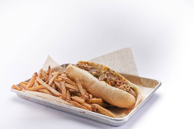 Order Loaded Cheesesteak Bomb food online from Primanti Bros store, State College on bringmethat.com