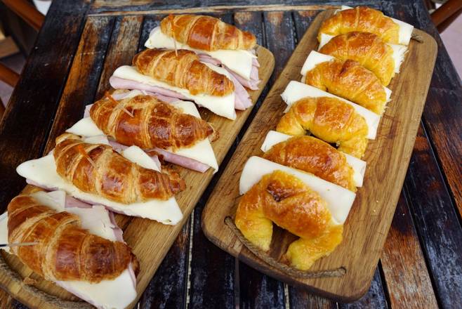 Order Small Ham & Cheese Croissant food online from Panizza store, Miami Beach on bringmethat.com