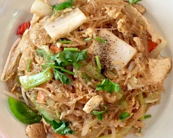 Order Pad Woon Sen  food online from Red basil thai kitchen store, Long Island City on bringmethat.com