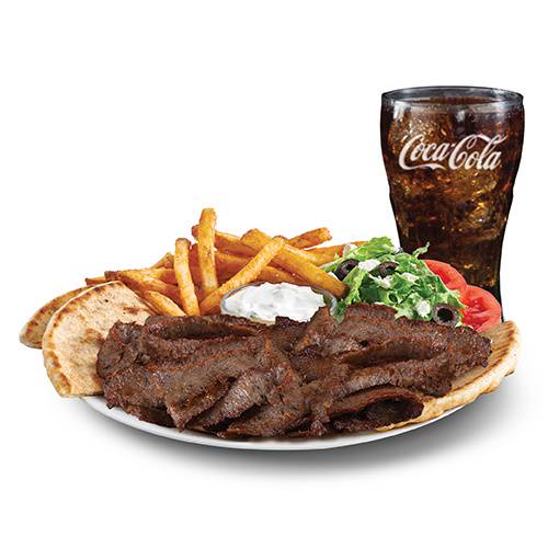 Order Gyro or Chicken Platter Meal food online from Miami Grill store, Miami on bringmethat.com