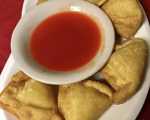 Order Crabmeat and Cream Cheese Wonton (6) food online from Mulan Asian Bistro East store, Memphis on bringmethat.com