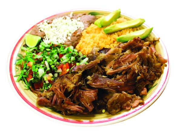 Order Carnitas food online from Taco Rey - James L. Redman Pkwy store, Plant City on bringmethat.com