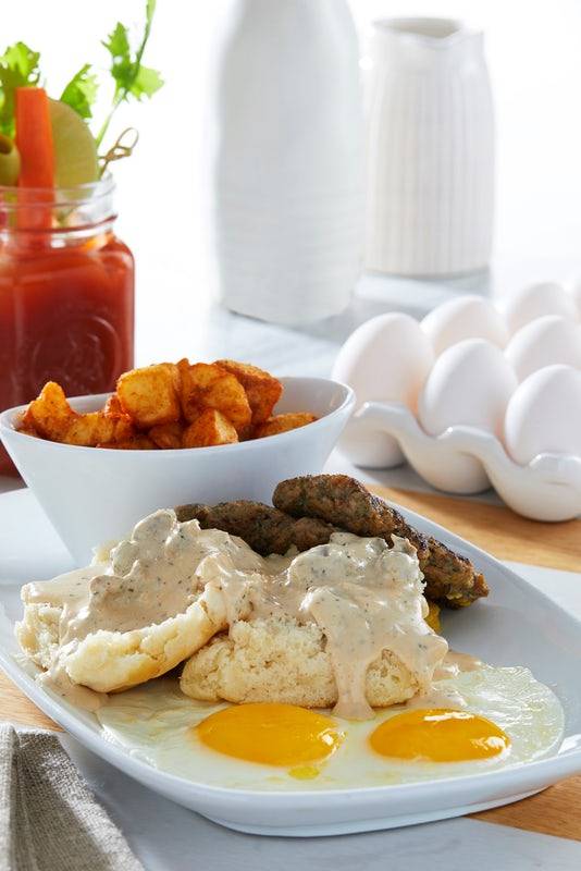 Order Biscuit & Gravy food online from Another Broken Egg store, Mountain Brook on bringmethat.com