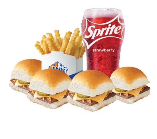 Order CHEESE SLIDER MEAL CAL 1010 – 1420 food online from White Castle store, Orlando on bringmethat.com