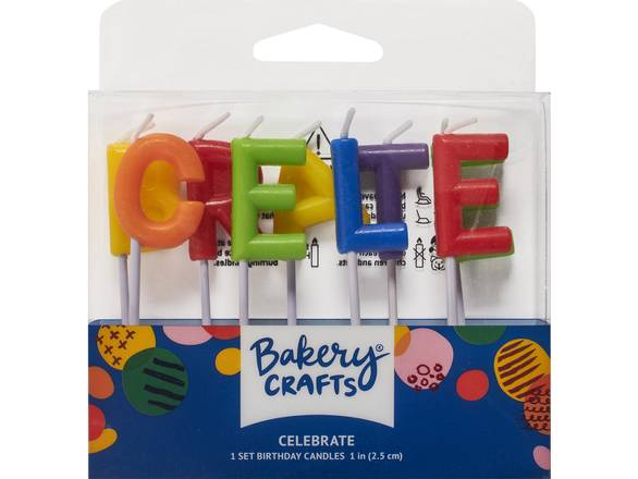 Celebrate Letter Candles
