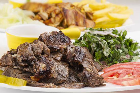 Chawarma mixte
