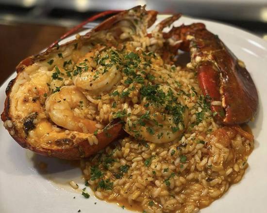 Order Lobster and Shrimp Risotto food online from Caffe Di Mauro store, Miami Beach on bringmethat.com