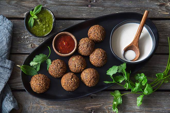 Order Falafel food online from Sajj store, San Francisco on bringmethat.com
