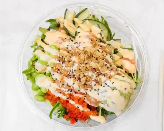Order Johnny Utah (Salmon) food online from Poke Bros store, Knoxville on bringmethat.com