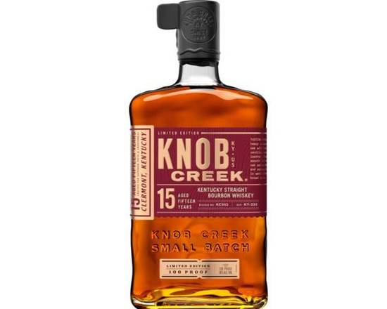 Order Knobb Creek - 15 Year - Small Batch  food online from Santa Monica Liquor store, Santa Monica on bringmethat.com