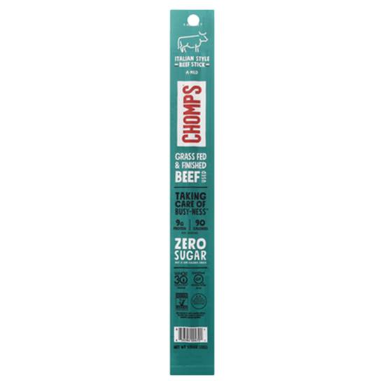 Order Chomps Italian Style Beef Jerky Sticks 1.15oz food online from Everyday Needs by Gopuff store, Melrose Park on bringmethat.com