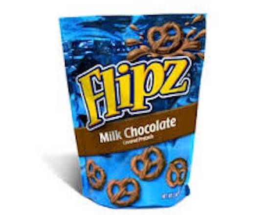 Order Flipz Milk Chocolate Pretzels 5oz food online from George's Market store, San Francisco on bringmethat.com