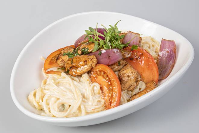Order Sauteed-Tossed Noodles With Chicken food online from Bocas Grill store, Miami on bringmethat.com