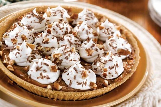 Order Whole Ooey Gooey Caramel Pie food online from O'charley store, Knoxville on bringmethat.com