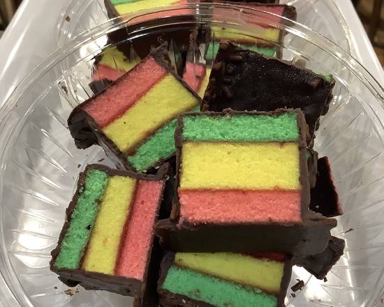 Order Rainbow  Cookies   food online from Liberty Bagels store, Queens on bringmethat.com