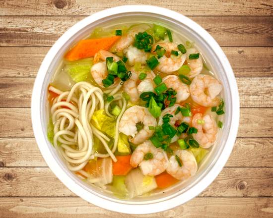 Order Shrimp Noodle Soup food online from T&Y Hawaiian Bbq store, Glendale on bringmethat.com