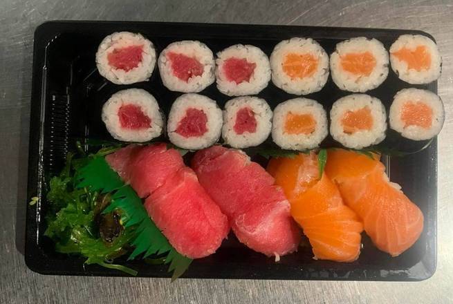 Order Salmon Tuna Combo food online from #35 store, Seattle on bringmethat.com