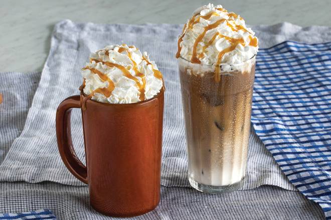 Order Iced Caramel Latte food online from Cracker Barrel Old Country Store store, Somerset on bringmethat.com