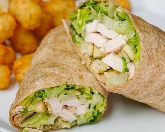 Order Chicken Caesar Wrap food online from It A Wrap store, Thousand Palms on bringmethat.com