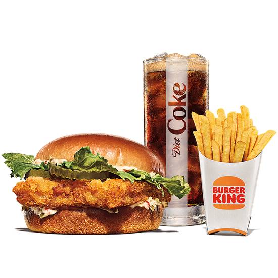 Order Big Fish Sandwich Meal food online from Burger King store, Morris on bringmethat.com