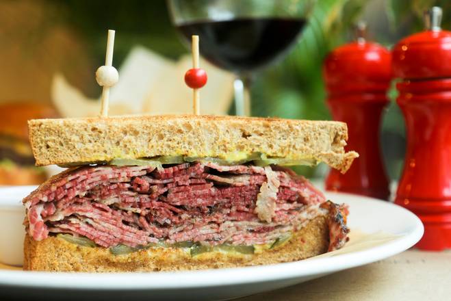Order The Deluxe Sandwich food online from The Sandwich Cafe store, San Diego on bringmethat.com