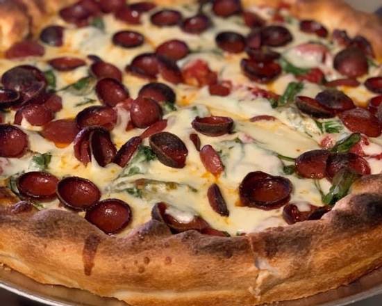 Order Chicago Deep Dish Pizza food online from Barrel Junction store, Shaler Township on bringmethat.com