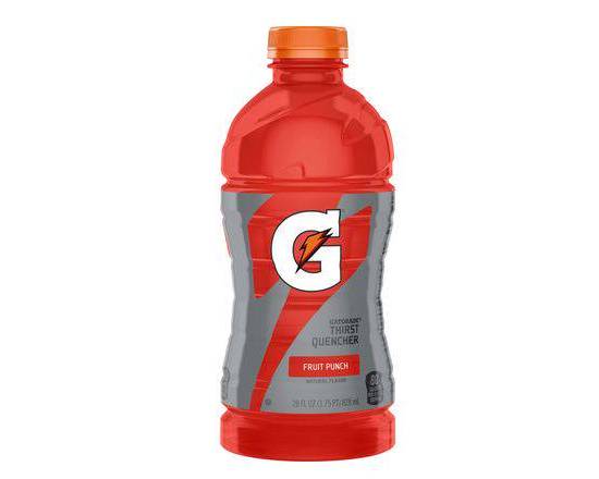 Order Gatorade Fruit Punch (28 oz) food online from Shell store, Tampa on bringmethat.com